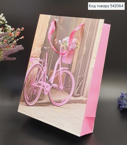 Пакет бумажный средний весняной 26х32х10см в асс. 542064 фото 1