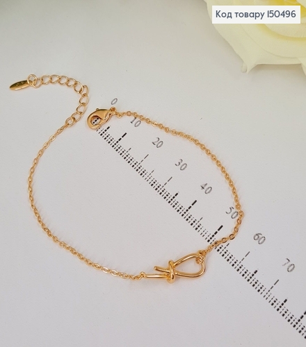 Браслет Петля 17+4 см Xuping 18K 150496 фото 1