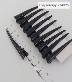 Заколка стрела металл набор черных 10 шт/уп 224025 фото