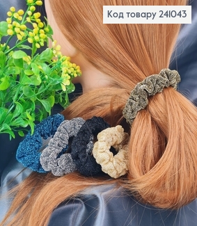 Резинка  с люрексом  в асорт. 5,5см  241043 фото