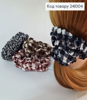 Резинка объемная ткань с орнаментом домашняя в асс. 241004 фото