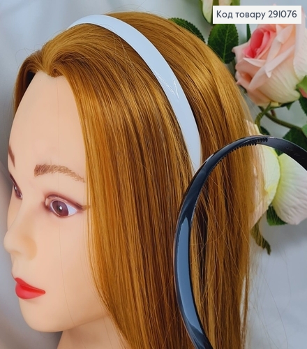 Обруч пластик черный / белый Глянец в асс. 291076 фото 1