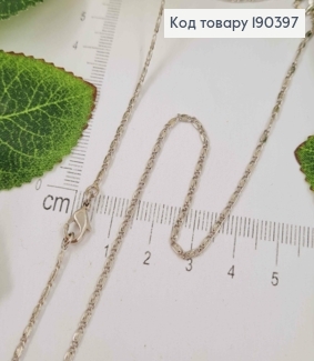 Цепочка родимая, Улиточное плетение, дл. 60см, шир. 1,5мм, Xuping 18К 190397 фото