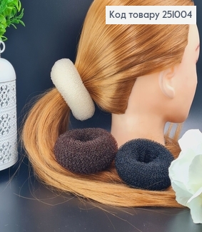 Мочалка бублик №4 для гульки 7 см в асорт. 255004 фото