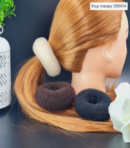 Мочалка бублик №4 для гульки 7 см в ассорт. 255004 фото 1