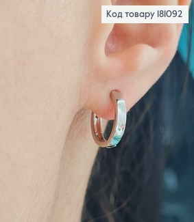 Серьги, кольца 1,5см, Xuping 181092 фото