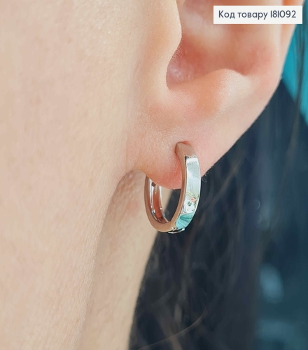 Серьги, кольца 1,5см, Xuping 181092 фото 1