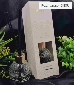 Аромадифузор в "хрустальній" баночці, SENSUAL BLOSSOM Valpe, BISPOL, 180г(40год),VC-001-459 311108 фото