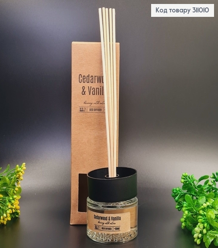 Аромадизузор BISPOL  Кедрового дерева - ваніль  50 мл 311010 фото 1