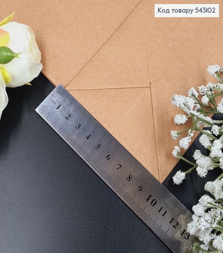 Пакет паперовий великий Крафт 43х31 см 543102 фото 2