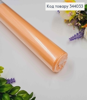 Папір Тішью, ПЕРСИКОВИЙ (колір 13), в листах, 30 аркушів, 0,5*07м. (±5%) 344033 фото