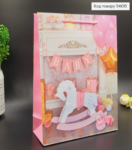 Пакет бумажный средний для мальчиков и девочек 35х25 см в асс 541015 фото 3