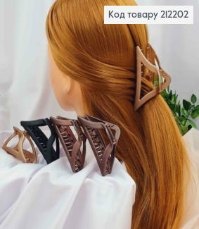 Краб каучук (качественный), 9см, ТРЕУГОЛЬНИК, матовые цвета в ассортименте. 212202 фото