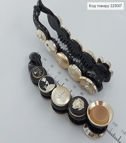 Заколка банан Оберіг 10 см  223017 фото 3