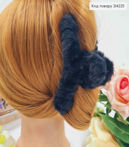 Краб пластик, Петелька, с черным пушком, 11,5см. 214225 фото 1