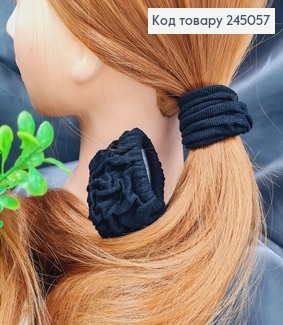 Резинка черная качественная 12 шт/уп. цена по уп. 245057 фото