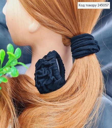 Резинка черная качественная 12 шт/уп. цена по уп. 245057 фото 1