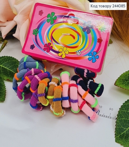 Резинки детские Пастельные, 20шт/уп. 244085 фото 1