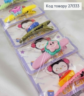 Заколка метал Стріла (10шт/уп) 5,5см з Фігурки Смайлики   в асортименті 271333 фото