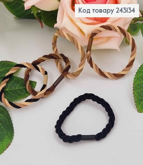 Резинка плетеная трехцветная, 5,5см, цвета в ассорт. 243134 фото