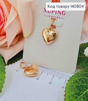 Кулон з Сердечком 1,3см, Xuping 18K 140804 фото