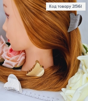 Краб метал Сердце, 4см в ассорт. 215161 фото