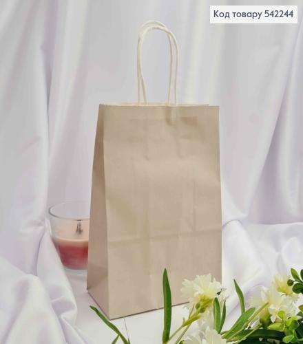 Пакет крафтовый 16*22*8см Серый 542244 фото 1