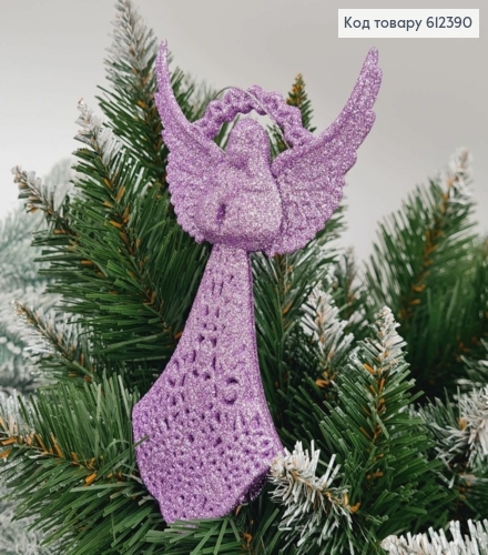 Новогодняя фигура Блеск Ангел ЛАВАНДА, 16*9см, Украина 612390 фото 1
