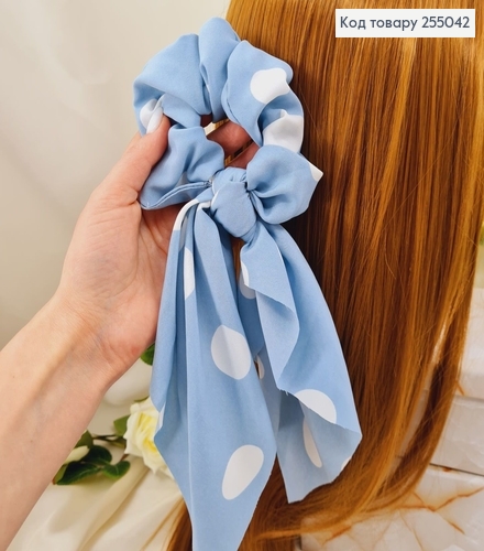 Рез инка Твилли, Серо-голубая Горох, 9*27см, (ручная работа, Украина) 255042 фото 2