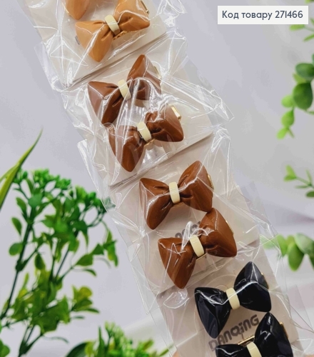 Набор заколок Стрела (20шт), БАНТИКИ, Пастельные цвета, заколка 3см, бантик 3*2см 271466 фото 1