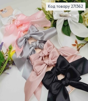 Набор детских заколок, цветные бантики, 10шт/наб. 271362 фото