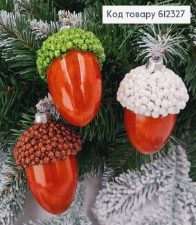 Новорічна фігура Жолудь в асорт., 7*6см, Україна 612327 фото