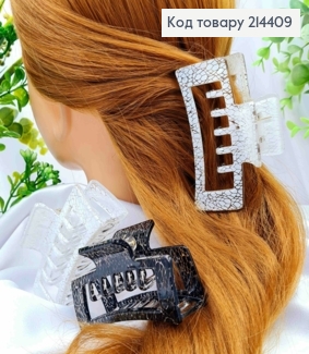 Краб пластик (акрил) "ПРЯМОУГОЛЬНЫЙ", 8см, Цвета в ассортименте 214409 фото