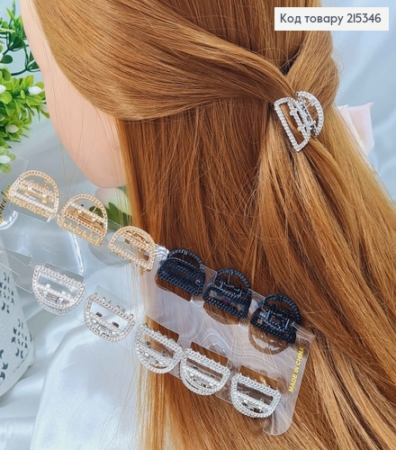 Краб металл 2,5см, Дуга Цепочка, с перепонкой, в ассорт. 215346 фото 1