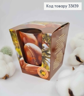 Аромасвечка стакан, WELLNESS & BEAUTY, Argan oil, 115г/30час., Польша 331139 фото
