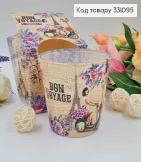 Аромасвічка стакан Bon Voyage PROVANCE, 115г/30год. горіння, Польща 331095 фото