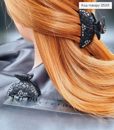 краб метал ченый с камнями 5,5см  215213 фото 2