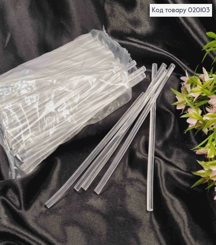 Силиконовый клеевой стержень для горячего клеевого пистолета, диаметр 7-8 мм, длина 20см. 020103 фото 1