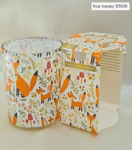 Аромасвічка стакан BISPOL Казковий ліс  100 г/22 годин, 72s-44 313026 фото 1