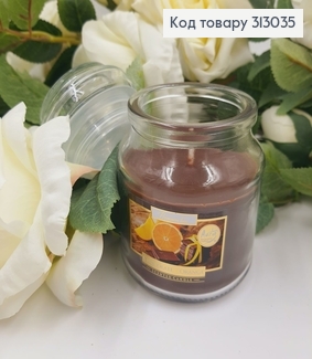 Аромасвечка в банке BISPOL Шоколад-Апельсин 120 гр/28годин, 71-340 313035 фото