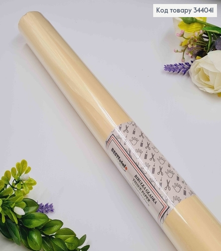 Папір Тішью, КРЕМОВИЙ (колір 31), в листах, 30 аркушів, 0,5*07м. (±5%) 344041 фото 1