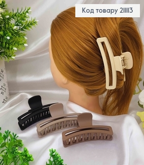 Краб каучук, матовый удлиненный прямоугольный, 10,5см, цвета в ассорт. 211113 фото