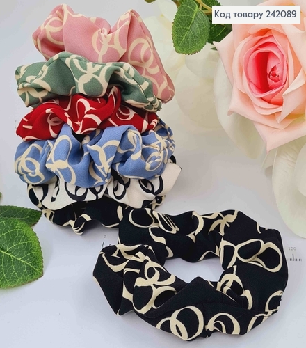 Резинка жатка об'ємна, 10см, кольори в асорт. 242089 фото 1