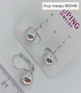 Серьги бульки 180048 фото