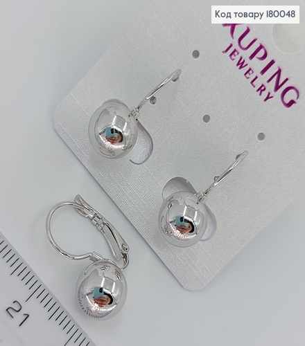 Серьги бульки 180048 фото 1