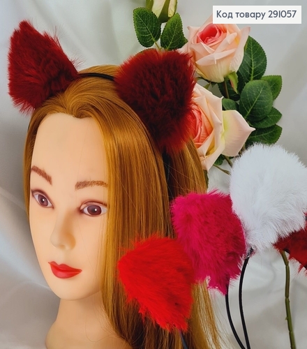 Обруч металл Ушки - Пушок в асс. 291057 фото 1