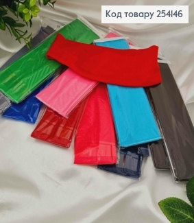 Повязка однотонная (20*5см), в ассортименте, Китай 254146 фото