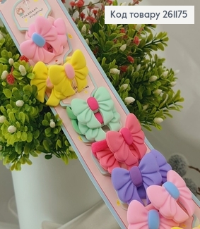 Набір резинок "Кольорові Бантики" 20шт\наб. 261175 фото