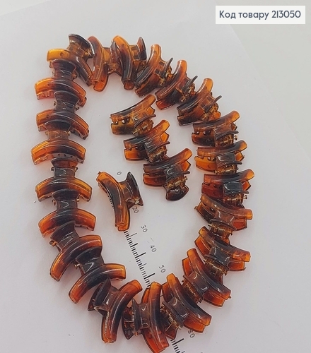 Краб пластик золотой 2,5см   24шт/уп. ціна за уп. 213050 фото 1