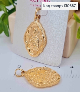 Иконка-Ладанка "св. Николай Чудотворец", 2,7*2 см, Xuping 18K 130687 фото